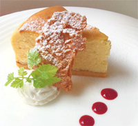 センチュリーホテルのケーキ